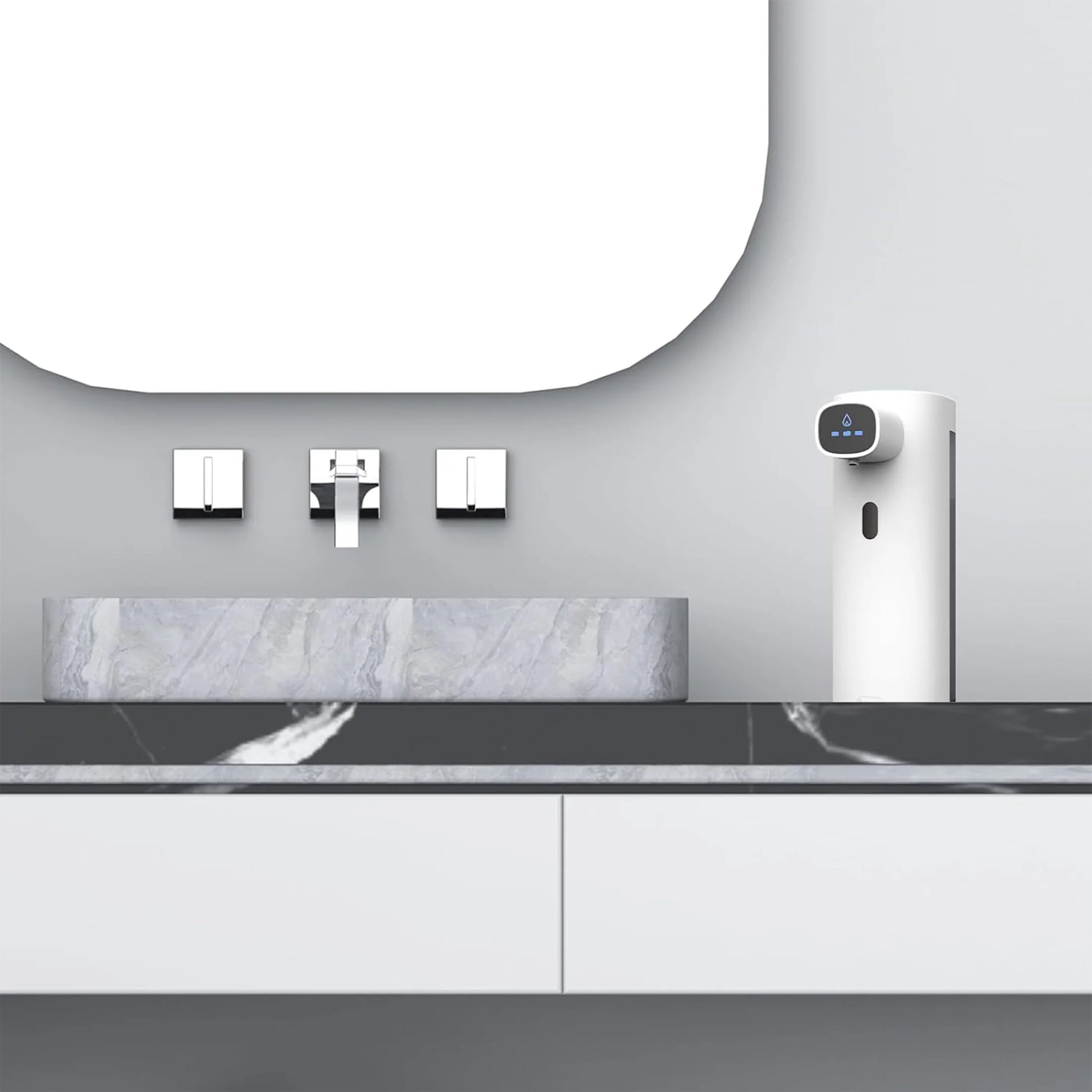 ! 10Oz/300Ml Automatic Foaming Soap Dispenser Touchless Foam Soap Dispenser,Usb Rechargeable