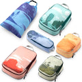 Compression Packing Cubes Set for Travel - Lightweight, Durable Clothes Organizer for Carry-On Luggage and Suitcases by