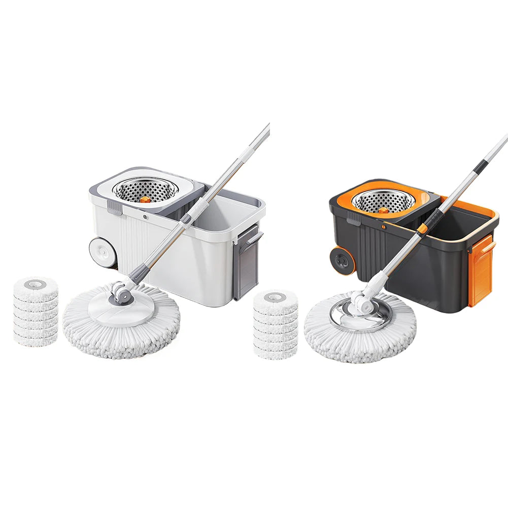 Automatic Dehydration Mop and Bucket Household Cleaning Brush Mop Brooms Cleaning Floor Household Handheld 360° Spin Mop