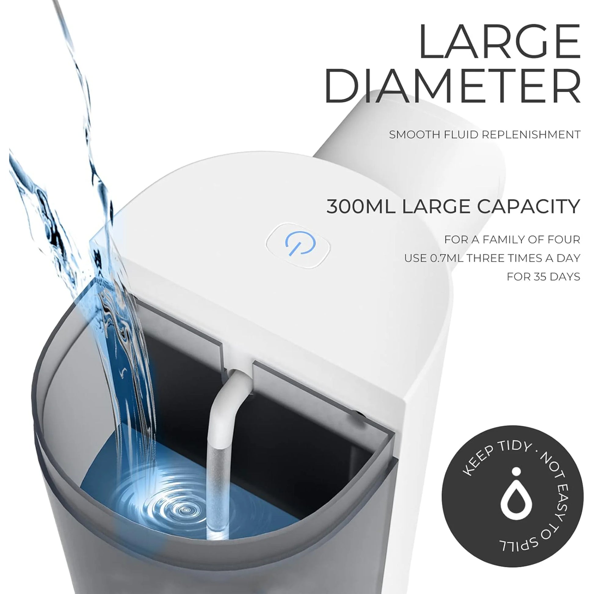 ! 10Oz/300Ml Automatic Foaming Soap Dispenser Touchless Foam Soap Dispenser,Usb Rechargeable