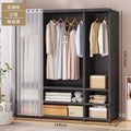 Dustproof Multipurpose Storage Rack, Large Capacity, Simple Assembly Clothes Cabinet Space, Household Wardrobes, Bedroom
