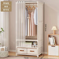 Dustproof Multipurpose Storage Rack, Large Capacity, Simple Assembly Clothes Cabinet Space, Household Wardrobes, Bedroom