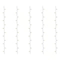300-Light 10 Ft. Indoor/Outdoor Plug-In Integrated LED Mini Bulb 10-Strand Willow Curtain String Light Set, 1-Pack