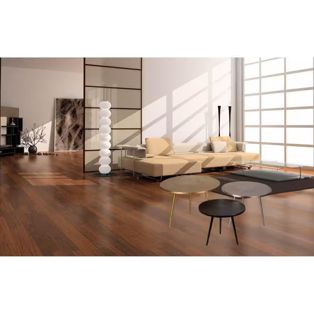 Gold, Silver and Dark Bronze Finish Metal Coffee Tables