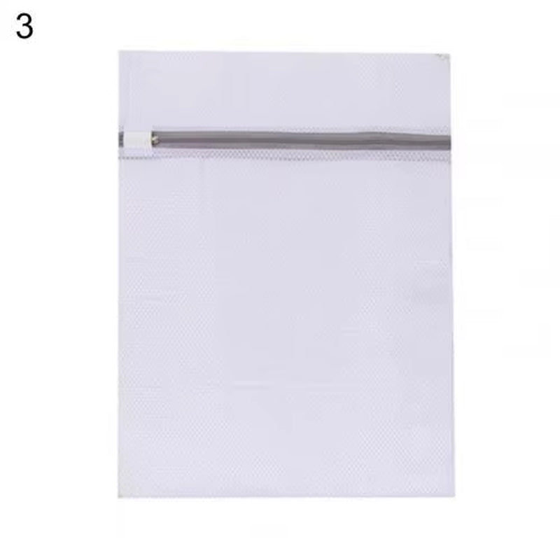 Laundry Bag Eco Friendly Grid Design Polyester Clothes Washing Mesh Bag for Home Clothes Net Laundry Bag