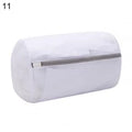Laundry Bag Eco Friendly Grid Design Polyester Clothes Washing Mesh Bag for Home Clothes Net Laundry Bag