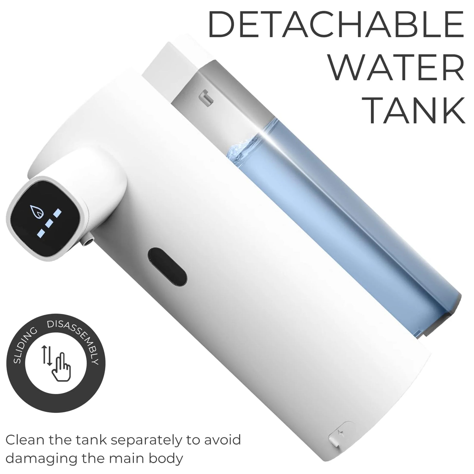 ! 10Oz/300Ml Automatic Foaming Soap Dispenser Touchless Foam Soap Dispenser,Usb Rechargeable