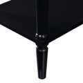French Country Black No Tools Chairside Table