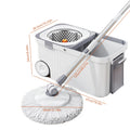 Automatic Dehydration Mop and Bucket Household Cleaning Brush Mop Brooms Cleaning Floor Household Handheld 360° Spin Mop